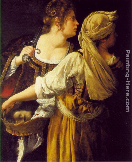 Artemisia Gentileschi Judith and her Maidservant
